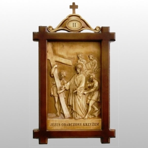 DROGA KRZYŻOWA PŁASKORZEŹBA - DREWNO (52382)