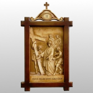 DROGA KRZYŻOWA PŁASKORZEŹBA - DREWNO (52383)