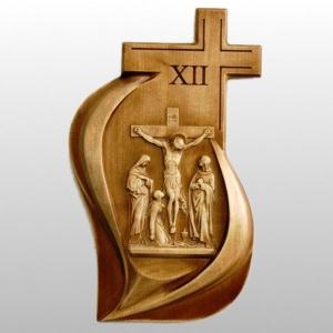 DROGA KRZYŻOWA PŁASKORZEŹBA - DREWNO (52384)