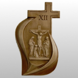 DROGA KRZYŻOWA PŁASKORZEŹBA - DREWNO (52385)