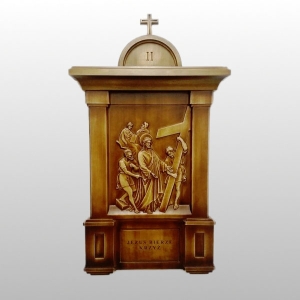 DROGA KRZYŻOWA PŁASKORZEŹBA - DREWNO (52386)