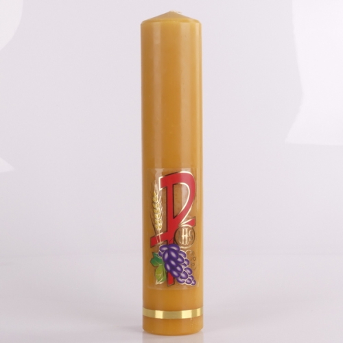 ŚWIECA WOSK 1.0 NAKLEJKA PAX 33/6,5cm