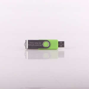 PAMIĘĆ USB PENDRIVE, TWISTER 16GB, ZIELONY