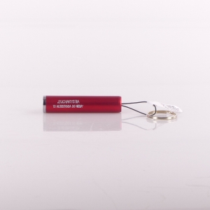 LATARKA PLASTIKOWA - BRELOK, CZERWONA