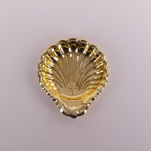 MISZECZKA NA WODĘ ŚWIĘCONĄ 12 CM - ZŁOTA