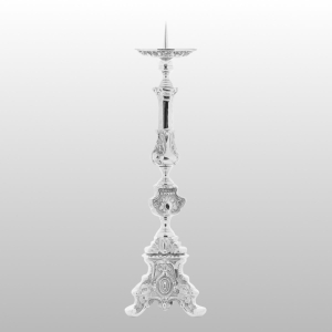 LICHTARZ MOSIĄDZ NIKLOWANY WYS. 58CM