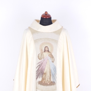 Pas na ornat (galon) - JEZUS MIŁOSIERNY