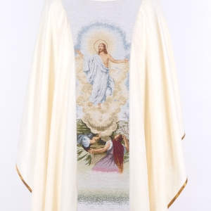 Pas na ornat (galon) - ZMARTWYCHWSTAŁY Z CHORĄGWIĄ