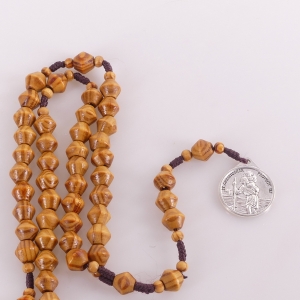 RÓŻANIEC SZNUREK, DREWNO ŚW. KRZYSZTOF