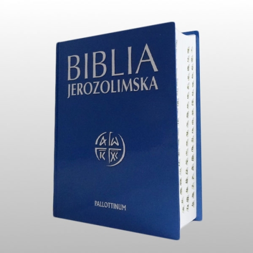 BIBLIA JEROZOLIMSKA Z PAGINATORAMI TWARDA OPRAWA