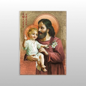 IKONA ŚW. JÓZEF MAŁA 12x16