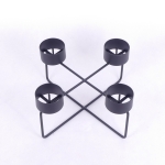 ŚWIECZNIK DO WIEŃCA ADWENTOWEGO 40x40 WYS. 20 CM, DO ŚWIEC O ŚRED 80MM