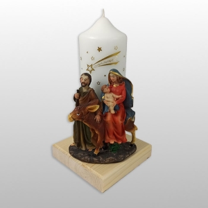 BN ŚWIECA ŚW. RODZINA Z OSIOŁKIEM ŚWIATŁOWÓD