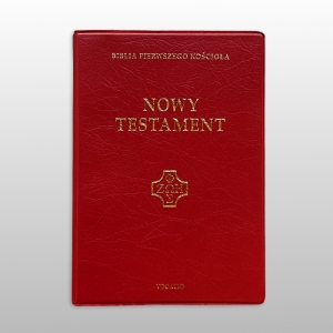 NOWY TESTAMENT - KIESZONKOWY BPK, OKŁADKA PVC BURGUNDOWA