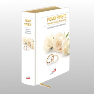 PISMO ŚWIĘTE ST/NT BIAŁY-ŚLUB ZŁ.