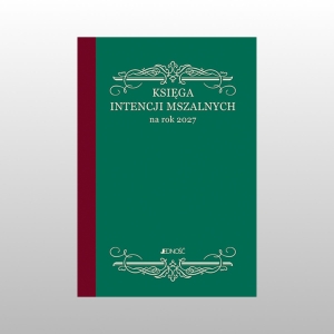 KSIĘGA INTENCJI MSZALNYCH NA ROK 2027 (MAŁY FORMAT)