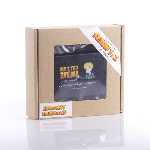 BAJKI Z WARTOŚCIAMI CHRZEŚCIJAŃSKIMI "NIE Z TEJ ZIEMI" - (26 ODC.) -+ 26 KONSPEKTÓW DYDAKT. PENDRIVE USB-A