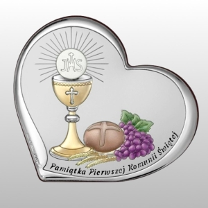 OBRAZEK PAMIĄTKA I KOMUNII ŚW. 11X9,5 KOLOR