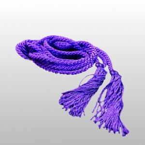 CINGULUM FIOLETOWE LEKTORSKIE Z FRĘDZLAMI