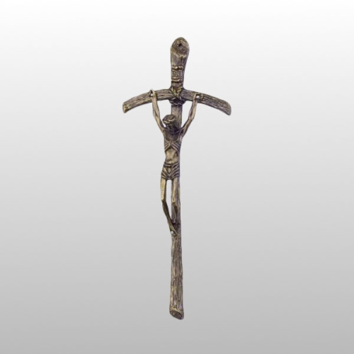 KRZYŻ WISZ."17" 23.5x10CM
