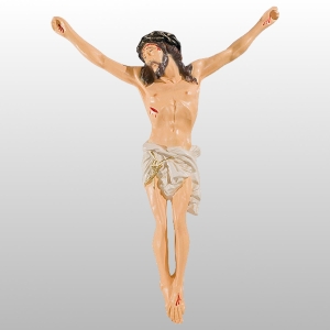 KORPUS CHRYSTUSA 35 CM KOLOROWY (167)