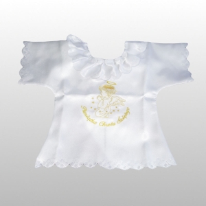 KOSZULKA WYPALANA ANIOŁ DUŻY HAFT ZŁOTY