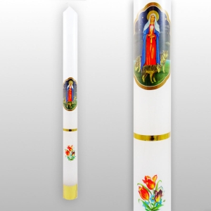 GROMNICA BIAŁA - NAKLEJKA WILK ( 42 x 3,6 cm )