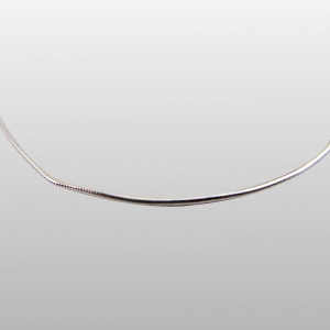 ŁAŃCUSZEK SREBRNY ŻYŁKA (0.9/45cm)