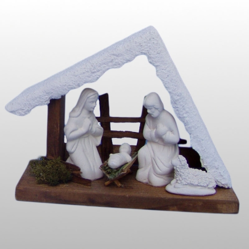 SZOPKA OŚNIEŻONA SM 2 BIAŁA