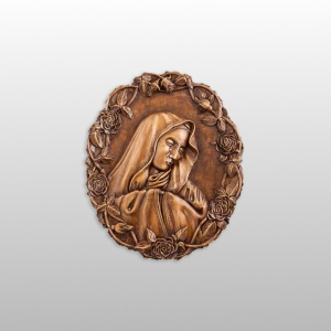 MATKA BOSKA W RÓŻACH 35x42 CM