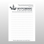 WYPOMINKI CAŁOROCZNE A5 100szt .