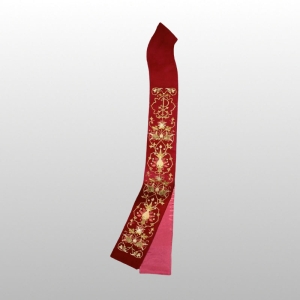 STUŁA DO KONCELEBRY CZERWONA (9191/1)