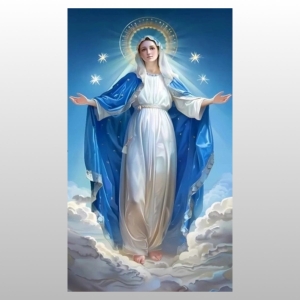 DIAMENTOWA MOZAIKA 5D (30x40) - MATKA BOŻA W NIEBIOSACH