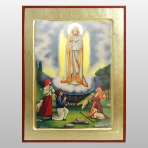 IKONA MATKA BOŻA FATIMSKA 22x33 CM