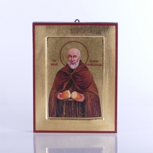 IKONA ŚW.BRAT ALBERT 17x22 CM