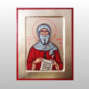 IKONA ŚW.ANTONI PUSTELNIK, 17X22CM