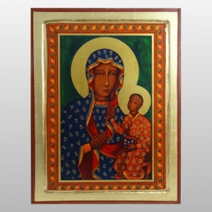 IKONA MATKA BOŻA CZĘSTOCHOWSKA 30x40 CM