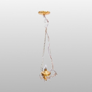 LAMPKA WISZĄCA, ROZPIĘT.RAMION 25 CM