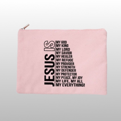 KOSMETYCZKA Z HASŁEM - JESUS IS MY