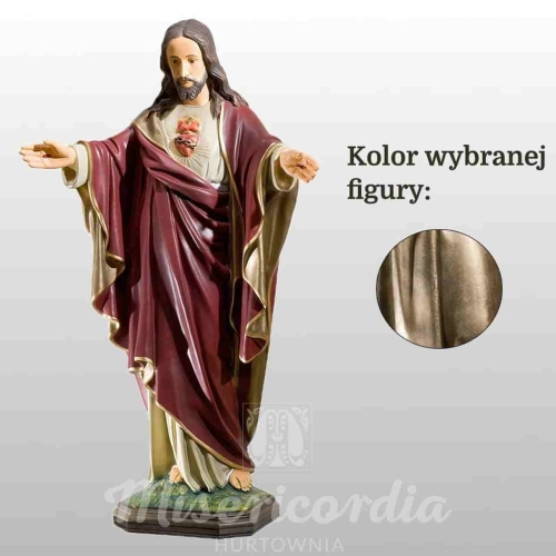 SERCE PANA JEZUSA 68CM ZŁOTY (114)
