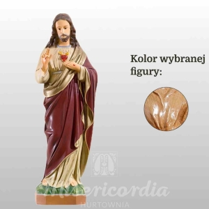 SERCE PANA JEZUSA 52CM DREWNO (116)