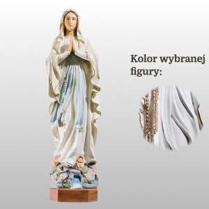 MATKA BOŻA LOURDES 65CM BIAŁY (504)