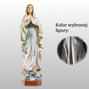 MATKA BOŻA LOURDES 65CM SREBRNY (504)