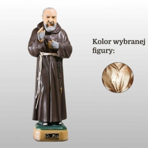 ŚW. O. PIO 40CM WŁOSKIE ZŁOTO (841)