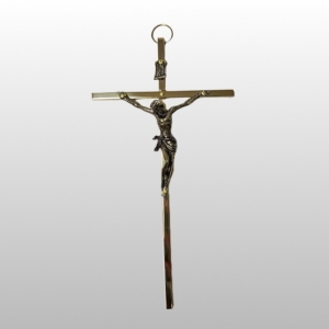 KRZYŻ WISZĄCY TRADYCYJNY MOSIĄDZ 15,5/8CM