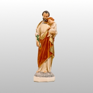ŚW. JÓZEF OPIEKUN (Z DZIECIĄTKIEM I LILIJKĄ) 40CM KOLOR (756)