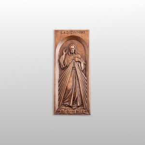 PAN JEZUS MIŁOSIERNY (2 ŁAG.) 13x30 CM