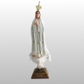 FIGURA MATKA BOŻA FATIMSKA SZKLANE OCZY 44 CM 04.1035
