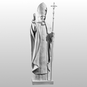FIGURA OJCA ŚW. JANA PAWŁA II 120CM BIAŁY (656)
