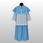 Strój ministranta: spódnica niebieska
